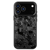 Étui de téléphone en TPU en fibre de carbone véritable pour iPhone 18/18Pro/18Pro Max/18air/17/17pro Max/17air/16/14/12pro/11/13/15