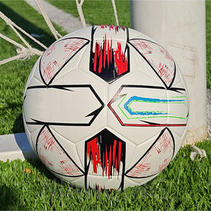 Pallone da calcio di alta qualità formato 1/2/3/4/5 pallone da calcio in pelle sintetica legato termicamente personalizza <span class=keywords><strong>il</strong></span> tuo Logo per la partita e l'allenamento - Product Image 6
