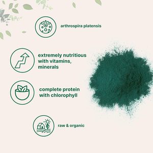 Bubuk <span class=keywords><strong>Spirulina</strong></span> Organik Murni Kaya Protein Vegan Bebas Pengisi Tambahan Suplemen Superfood OEM - Product Image 4