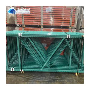 Almacén de acero industrial Vertical Push Back Pallet Racks Estantes de almacenamiento protegidos contra la corrosión Estante apilable - Product Image 4