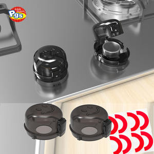 Prodigy Cache-bouton de sécurité pour four et cuisinière en plastique écologique pour bébé - Transparent Lot de 5 - Product Image 6