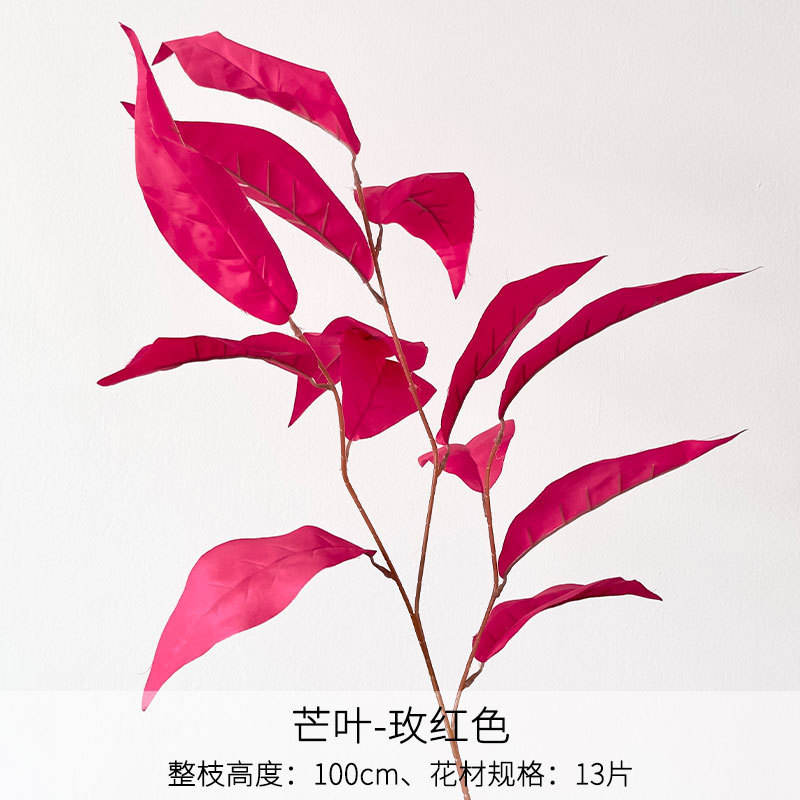 ใบกุหลาบแดง