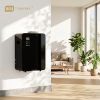 Diffuseur d'huiles essentielles intelligent sans eau électrique de luxe avec commande WiFi pour hôtel, 1000 ml, compatible HAVC, logo personnalisé, métal, grand parfum