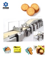 Machine industrielle automatique de fabrication de biscuits pour boulangerie, à base d'eau, nouveau modèle, facile à utiliser, ligne de traitement des biscuits