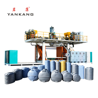Equipo de Moldeo por Soplado para Tanques de Almacenamiento de Agua de Plástico de 1000L, 2000L y 3000L, Máquina de Extrusión-Soplado