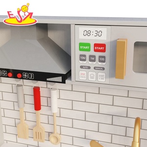 2023 Nouvelle <span class=keywords><strong>cuisine</strong></span> de jeu électronique <span class=keywords><strong>en</strong></span> <span class=keywords><strong>bois</strong></span> pour enfants avec machine à glaçons, lave-linge et réfrigérateur W10C514 - Product Image 5