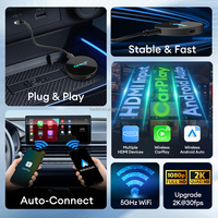 Neuankömmling Carlin kit USB Dongle Adapter TV-Box Smart Android Auto Adapter Schnelle Verbindung Car Play für iPhone Mercedes