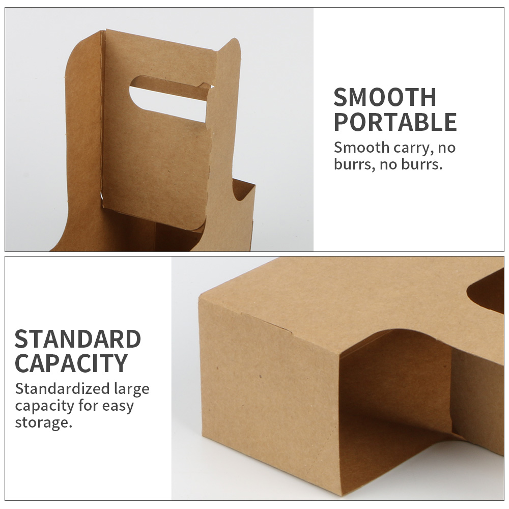 cardboard cup holders coffee paper cup kraft take away carrier