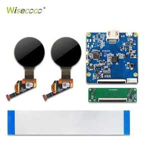 1.39 inch 400*400 Bảng điều khiển nhỏ mỏng Raspberry Pi vòng linh hoạt <span class=keywords><strong>OLED</strong></span> màn hình kép cho robot mắt tròn AMOLED kép Kit hiển thị - Product Image 3