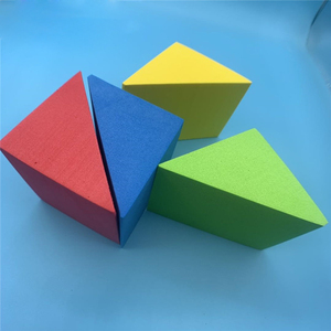 Ensemble <span class=keywords><strong>de</strong></span> grands blocs <span class=keywords><strong>de</strong></span> construction en mousse, matériau écologique, blocs <span class=keywords><strong>de</strong></span> construction Kazi pour bébés, jouets et jeux - Product Image 3