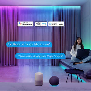 Bande lumineuse LED intelligente SONOFF L3 5M-P RGB compatible BLE, application <span class=keywords><strong>EWelink</strong></span>, commande vocale, fonctionne avec Alexa - Product Image 4