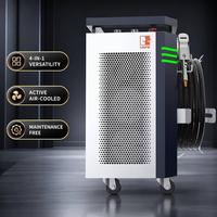 Machine à souder laser intégrée UMW avec contrôle de la torche portable refroidi par air pour le soudage des pipelines et l'industrie du gaz pétrolier