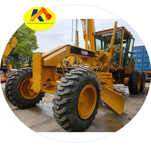 Original Used in Good Condition Motor Grader Caterpillar 140G 140H 140K Multi Functional Grader <b>CAT</b> 140H - Product Image 1