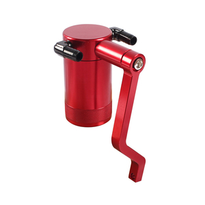 09-19 닷지 도전자 RAM HEMI Z 마운트 1500 5.7L 6.4L 레드 블랙 알루미늄 MAX 범용 오일 캐치 캔 탱크 - Product Image 2