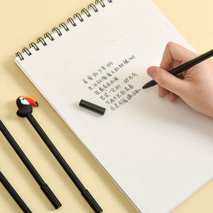 Bolígrafo de Gel de Silicona de 0.5mm con Diseño Creativo de Tucán, Papelería Personalizada con Logotipo, Bolígrafo Bonito con Tinta Negra/Azul, Venta al Por Mayor - Product Image 4