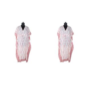 Factory Direct Fashion Women Maxi Cotton Long <b>Kaftan</b> Manufacturer of Women's Wear Designer Indian Cotton Kimono Long <b>Kaftan</b> - Product Image 1
