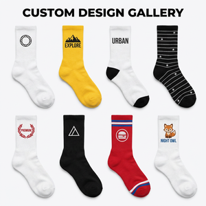 Conception GRATUITE, PAS DE QUANTITÉ MINIMALE DE COMMANDE, OEM, Créez vos propres <span class=keywords><strong>chaussettes</strong></span> à marque privée, <span class=keywords><strong>Chaussettes</strong></span> <span class=keywords><strong>personnalisées</strong></span> à la mode - Product Image 6