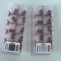 LNMU0303ZER-MJ AH130 Plaquettes de tournage en carbure Tungaloys originales, carrées 20mm, revêtement PVD CVD, pour tournage CNC d'acier