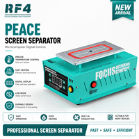 Machine de séparation LCD 2-en-1 RF4 Peace pour réparation de téléphones mobiles, pompe à vide à aspiration stable, compatible iPhone/métal
