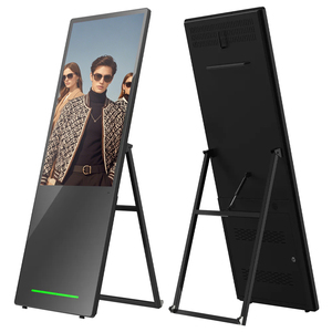 จอแสดงผลดิจิทัลแบบพกพาสำหรับใช้งานภายในอาคาร จอ LCD แสดงโปสเตอร์ ความละเอียด Full HD ระบบ Android พร้อม SDK และระบบจัดการเนื้อหาบนคลาวด์ สำหรับเมนูร้านอาหาร - Product Image 4