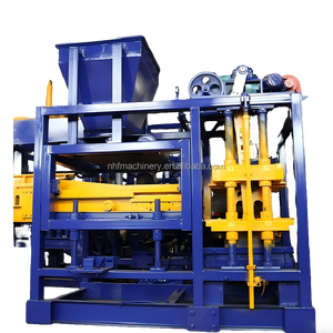 Macchina Automatica per la Produzione di Blocchi di Pavimentazione Qt4-25, Macchina per Blocchi Cavi in Calcestruzzo, Produttore di Stampi per Mattoni e Pavimentazioni - Product Image 1