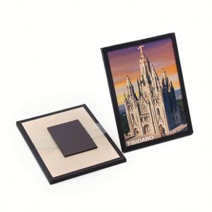 Custom Display Poster 2D Acrylic Tin Magnet Frame for Magnetic <b>Fridge</b> Photo Diy - Product Image 2