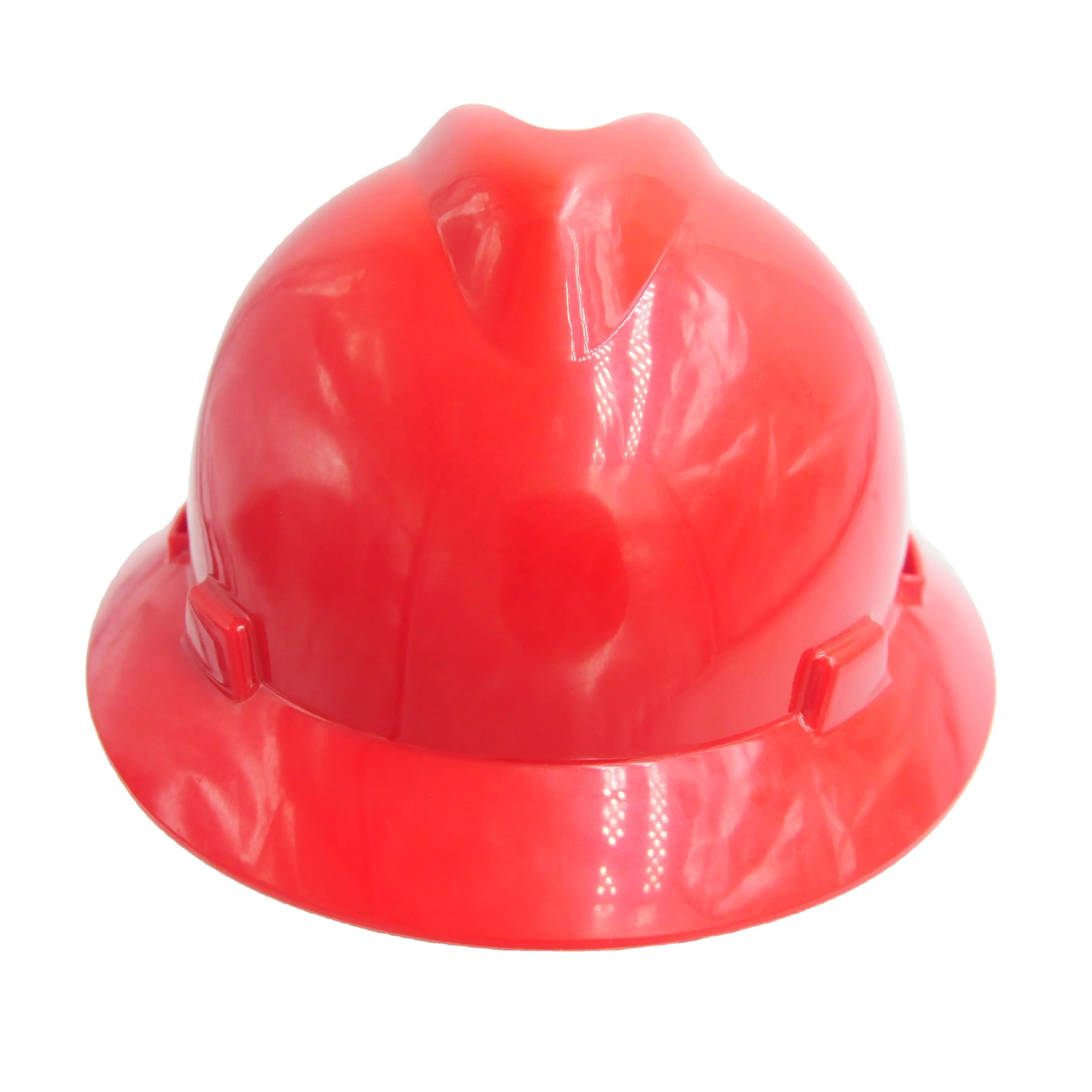 V style ABS HDPE safety hard hat full brim wide brim Origin Manufacture safety helmet with ear muff face shield hole