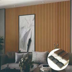 Classic Design Solid <b>Wood</b> Waterproof Wall Cladding Custom Lacquer Finish Panel with 5-Year Warranty for Interior Decoration - Product Image 5