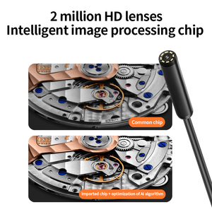 Cámara Boroscópica con Sensor CMOS de Lente Única de 8 mm y 1080P, Endoscopio USB Tipo-C 3 en 1, Resistente al Agua IP67, 30 fps, Gran Angular de 70°, 10 m, Nube - Product Image 3