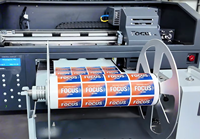 Printer Label Industri Plastik Tinta UV Kecepatan Tinggi Focus Vesa 830A Otomatis Media Ethernet Multiwarna Baru untuk Pencetakan BOPP