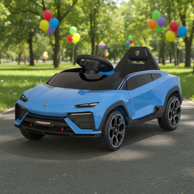 Licensed Lamborghini Lanzador Electric Car for Kids With Remote Control 12v Electric Ride on Car for Kids to Driive