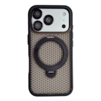 Étui de téléphone portable magnétique rotatif à dissipation thermique pour iPhone 17 Air 16 Pro Max avec protection d'appareil photo