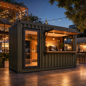 Contenedor Móvil Prefabricado para Bar, Kiosco Comercial Portátil, Construcción Modular para Proyectos de Construcción Rápida, con Certificación EU CPR - Product Image 3