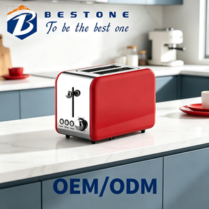 BESTONE Retro Breakfast <b>Set</b> 14 Type Electric Stainless Steel <b>Toaster</b> Kettle Blender Class Energy Efficiency Household Appliance - Product Image 3