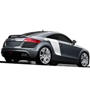 Runde Offre Spéciale FRP matériel mise à niveau R8 Style Kits de carrosserie pour 2008-2014 <span class=keywords><strong>Audi</strong></span> <span class=keywords><strong>TT</strong></span> pare-chocs avant pare-chocs arrière jupes latérales de haute qualité - Product Image 5