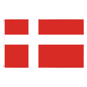 Listo para enviar 100% Poliéster 3x5ft Stock DNK DK Red White Cross Danmark <span class=keywords><strong>Dinamarca</strong></span> <span class=keywords><strong>Bandera</strong></span> - Product Image 1