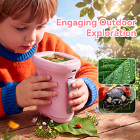 Microscope numérique pour enfants avec écran IPS de 2,4 pouces, grossissement 1000X, 1080P HD, portable pour enfants