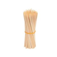 Brochettes de barbecue en bambou naturel écologiques de qualité alimentaire, pointues, biodégradables, portables, pour le camping en plein air, pour grillades au charbon de bois