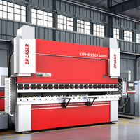 Cintreuse CNC hybride électrique-huile automatique 4000 mm avec contrôle par servomoteur unique et pompe synchronisée pour tôles d'aluminium