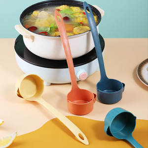 Cuillère séparatrice d'huile de style japonais, passoire en plastique pour la cuisine et le drainage - Product Image 2