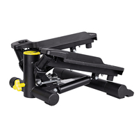 Mini pas d'escalier hydraulique portable avec moniteur LCD et bandes de résistance pour équipement d'entraînement à domicile