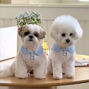 Chaleco de Verano para Perros, de Algodón, Color Sólido, Transpirable, Estilo Simple, Lavable a Mano, para Uso Diario - Product Image 2