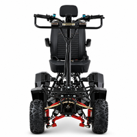 Scooter électrique pliable pour adultes, haute qualité, 4x4, 4000VA, 60V, 4 roues motrices, batterie au lithium, pour personnes âgées