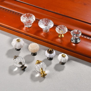 Modern Minimalist <strong>Crystal</strong> Transparent Acrylic Handle for Kitchen Cabinets Dressers Bedroom Living Room Use - Product Image 2