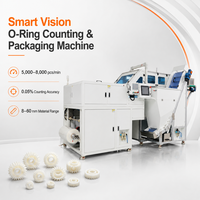 Machine de comptage et d'emballage intelligente Smart Vision 5000-8000 pièces/min pour engrenages en plastique de 8-60 mm, pignons en nylon, pièces injectées, Autobagger