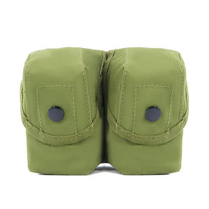Nylon Fumée Factice MOLLE Sac Magazine Porte-Outil Tactique Double <span class=keywords><strong>Frag</strong></span> <span class=keywords><strong>Grenade</strong></span> Pochette - Product Image 1