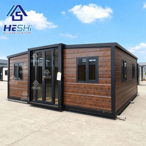 Casa Prefabricada Personalizada de 20 Pies o 40 Pies, Expandible, en <span class=keywords><strong>Venta</strong></span>, Vivienda Prefabricada de Dos Dormitorios, Construcción Inmobiliaria - Product Image 1