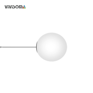 MT4203020 DC48V Lámpara de Techo LED Moderna de Cristal Redonda con Riel Magnético, Haz de Luz Completo, Omnidireccional 360°, Alto CRI90 para Uso Residencial - Product Image 5