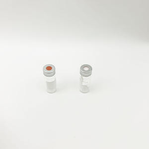 Frascos de Vidro Borossilicato de 2ml para <span class=keywords><strong>HPLC</strong></span> Sem Lavagem com Tampa de PP Transparente e Septo de PTFE/Silicone para Uso em Laboratório - Product Image 6