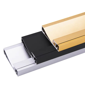 Bảo Vệ Sàn Flush Gắn Ánh Sáng Bàn Chải Hợp Kim Bạc Tường Nhôm Ván Chân Tường Kim Loại Ván Chân Tường - Product Image 6